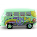 Cochesdemetal.es 2006 Volkswagen T1 Cars Fillmore Flower Power Hippy "Disney-Pixar Cars" Verde Menta Decorado 1:24 Jada Toys ...