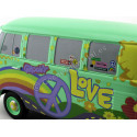 Cochesdemetal.es 2006 Volkswagen T1 Cars Fillmore Flower Power Hippy "Disney-Pixar Cars" Verde Menta Decorado 1:24 Jada Toys ...