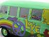 Cochesdemetal.es 2006 Volkswagen T1 CARS Fillmore Flower Power Hippy "Disney-Pixar Cars" Green Mint Decorated 1:24 JADA TOYS ...