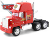 Cochesdemetal.es 2006 Cabeza Tractora MACK Superliner Mack Rusteze "Disney-Pixar Cars" Rojo Decorado 1:24 Jada Toys 98103