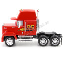 Cochesdemetal.es 2006 Cabeza Tractora MACK Superliner Mack Rusteze "Disney-Pixar Cars" Rojo Decorado 1:24 Jada Toys 98103