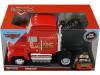 Cochesdemetal.es 2006 Cabeza Tractora MACK Superliner Mack Rusteze "Disney-Pixar Cars" Rojo Decorado 1:24 Jada Toys 98103