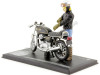 Cochesdemetal.es 1970 Norton Commando 850 Jean Manchzeck Negro "Joe Bar Team" 1:18 Solido S80034