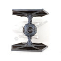 Cochesdemetal.es 1977 Imperial TIE Fighter La Guerra De Las Galaxias "Star Wars" Gris Azulado 1:43 Hot Wheels Elite CMC92