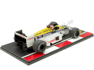 Cochesdemetal.es 1986 Williams FW11 Nº6 Nelson Piquet Ganador GP F1 de Brasil 1:18 MC Group 18626F 2