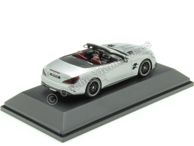 Cochesdemetal.es 2013 Mercedes-Benz SL 63 (R231) Plateado 1:43 Dealer Edition B66960417 2