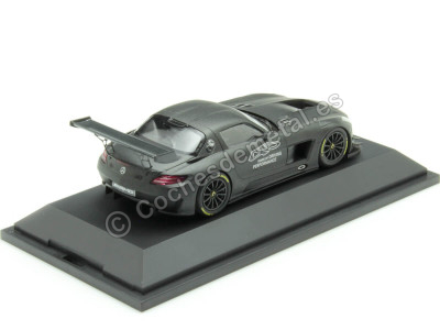 Cochesdemetal.es 2012 Mercedes-Benz SLS AMG GT3 (C197) "45 años AMG" Antracita 1:43 Dealer Edition B66960555 2