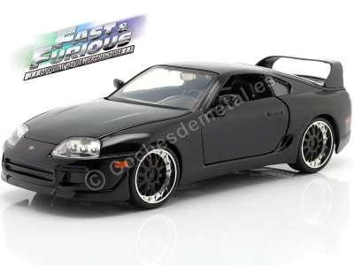 Cochesdemetal.es 2011 Toyota Supra MK IV "Fast & Furious 5" Negro 1:24 Jada Toys 33380 253203077