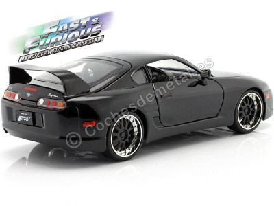 Cochesdemetal.es 2011 Toyota Supra MK IV "Fast & Furious 5" Negro 1:24 Jada Toys 33380 253203077 2