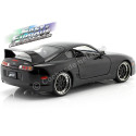 Cochesdemetal.es 2011 Toyota Supra Mk IV "Fast & Furious 5" Negro 1:24 Jada Toys 33380 253203077