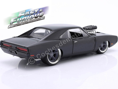 Cochesdemetal.es 1970 Dodge Charger Fast X "Fast & Furious 10" Negro 1:24 Jada Toys 34918 253203091 2