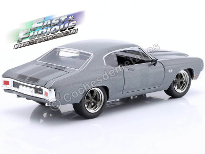 Cochesdemetal.es 1970 Chevrolet Chevelle SS Fast X "Fast & Furious 10" Gris Metalizado 1:24 Jada Toys 34923 253203099 2