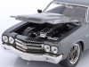 Cochesdemetal.es 1970 Chevrolet Chevelle SS Fast x "Fast & Furious 10" Gris Metalizado 1:24 Jada Toys 34923 253203099