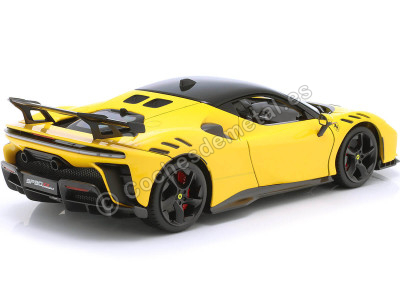 Cochesdemetal.es 2024 Ferrari SF90XX Stradale Amarillo Modena 1:18 Bburago 16020 2