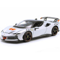 Cochesdemetal.es 2024 Ferrari SF90XX Stradale Blanco Ártico 1:18 Bburago 16020