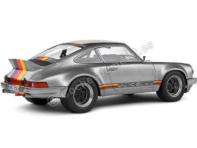 Cochesdemetal.es 1973 Porsche 911 RSR Kremer Design Gris Metalizado y Decorado 1:18 Solido S1801120 2