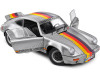 Cochesdemetal.es 1973 Porsche 911 RSR Kremer Design Gris Metalizado y Decorado 1:18 Solido S1801120