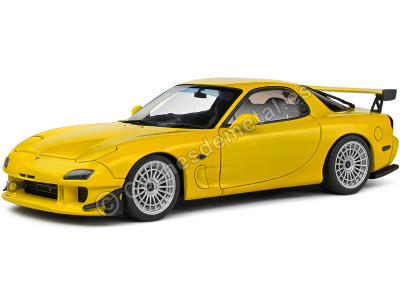 Cochesdemetal.es 1994 Mazda RX-7 Type RS (FD35) Amarillo 1:18 Solido S1810603