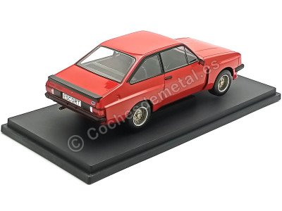 Cochesdemetal.es 1977 Ford Escort MK II RS 2000 X-Pack Rojo 1:18 MC Group 18352 2