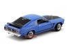 Cochesdemetal.es 1969 Ford Mustang Boss 302 Azul/Negro 1:18 Welly 12516