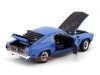 Cochesdemetal.es 1969 Ford Mustang Boss 302 Azul / Negro 1:18 Welly 12516