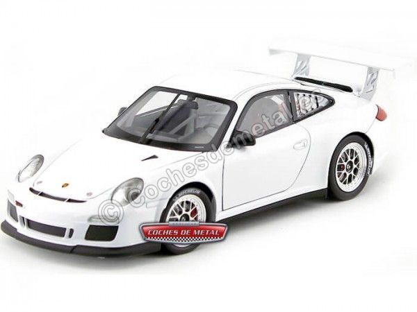 Cochesdemetal.ES 2010 Porsche 911 (997) GT3 Cup Blanco 1:18 Welly 18033