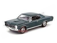 1966 Pontiac GTO Hard Top Dark Green 1:18 Welly 19856