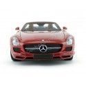 2011 Mercedes-Benz SLS (C197) AMG Roadster Rojo 1:18 Minichamps 100039030 Cochesdemetal 3 - Coches de Metal 