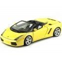 Carsdemetal.es 2000 Lamborghini Gallardo Spyder jaune 1:18 Bburago 12016