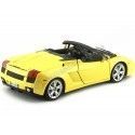 Carsdemetal.es 2000 Lamborghini Gallardo Spyder jaune 1:18 Bburago 12016