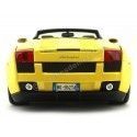 Carsdemetal.es 2000 Lamborghini Gallardo Spyder jaune 1:18 Bburago 12016