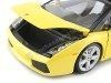 Carsdemetal.es 2000 Lamborghini Gallardo Spyder jaune 1:18 Bburago 12016