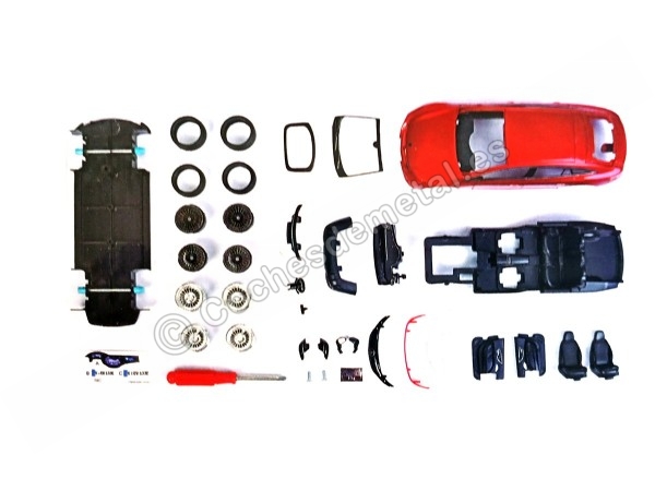 Kit Montable del Mercedes-Benz EQS Sedan Rojo 1:27 Maisto 32902