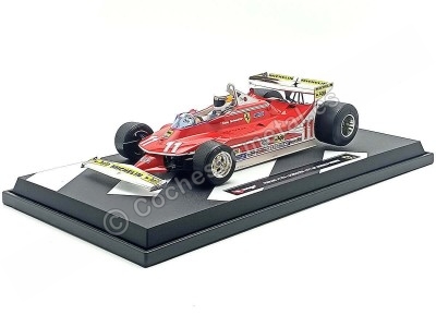 Cochesdemetal.es 1979 Ferrari 312T4 Scuderia SpA SEFAC Nº11 Jody Scheckter Ganador GP F1 Mónaco y Campeón del Mundo 1:18 Bbur...