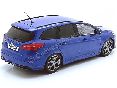 Ford Focus State 2014 Metallic Dark Blue - Réplica 1:18 IXO 2