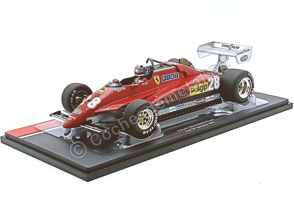 Cochesdemetal.es 1982 Ferrari 126C2 Nº28 Didier Pironi GP F1 Mónaco 1:18 MC Group 18628F