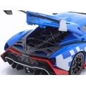 Lamborghini Veneno 2014 con "Sonic" Azul/Rojo - Escala 1:24 Jada Toys