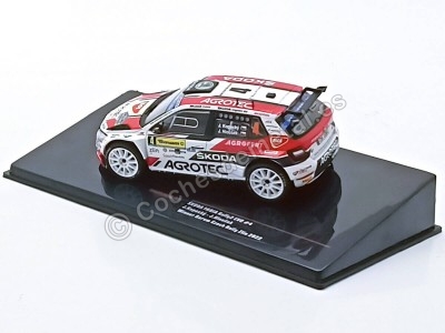 Cochesdemetal.es 2022 Skoda Fabia Rally2 EVO Nº4 Kopecký/Hloušek Rally Barum Zlin 1:43 IXO Models RAM936LQ.22 2