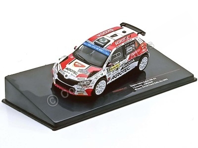 Cochesdemetal.es 2022 Skoda Fabia Rally2 EVO Nº4 Kopecký/Hloušek Rally Barum Zlin 1:43 IXO Models RAM936LQ.22