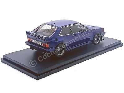 Cochesdemetal.es 1980 Volkswagen VW Scirocco Rieger GTO Custom Azul Oscuro Metalizado Decorado 1:18 MC Group 18448 2