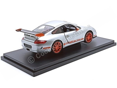 Cochesdemetal.es 2006 Porsche 911 (997) GT3 RS Gris 1:18 Welly 18015 2