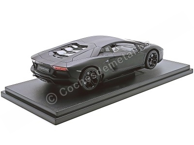 Cochesdemetal.es 2011 Lamborghini Aventador LP700-4 Nemesis Matt Grey 1:18 Welly 18041 2
