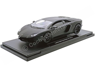 Cochesdemetal.es 2011 Lamborghini Aventador LP700-4 Nemesis Matt Grey 1:18 Welly 18041