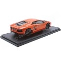 Réplica Lamborghini Aventador 2011 en Naranja – Miniatura Welly a 1:18