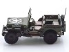 Cochesdemetal.es 1941 Jeep Willys 1-4 Ton Army Militar Truck "Abierto" Verde Caqui 1:43 Cararama 90140