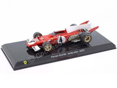 Ferrari F1 312 B2 1972 Nº4 Jacky Ickx – Miniatura 1:24 Premium