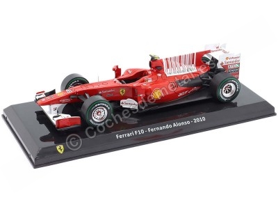 Réplica Ferrari F10 2010 Fernando Alonso – Miniatura F1 1:24 Premium