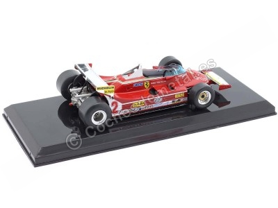 Ferrari 312 T5 F1 1980 Nº2 Gilles Villeneuve – Escala 1:24 Premium 2