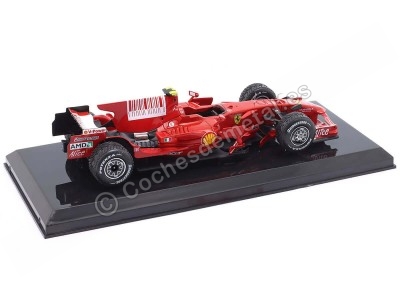 Cochesdemetal.es 2008 Ferrari F2008 Nº2 Felipe Massa Rojo 1:24 Premium Collectibles FER2025_31 2