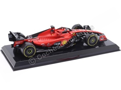 Cochesdemetal.es 2023 Ferrari SF-23 F1 Nº16 Charles Leclerc 1:24 Premium Collectibles FER2025_30 2